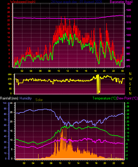 24 Hour Graph for Day 01
